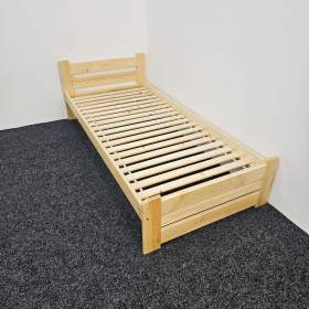 Fotka k inzerátu Prodám nové postele s roštem 80 a 90x200cm. / 18450140