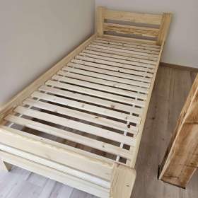Fotka k inzerátu Prodám Nové zvýšené postele s roštem 80x200 a 90x200cm / 18450143