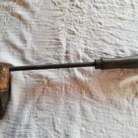HISTORICKÁ KLEMPÍŘSKÁ PÁJKA MĚDĚNÁ, VELKÁ, NA NAHŘÍVÁNÍ / 18456617