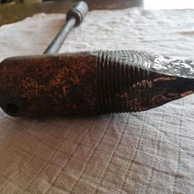 Foto inzerátu HISTORICKÁ KLEMPÍŘSKÁ PÁJKA MĚDĚNÁ, VELKÁ, NA NAHŘÍVÁNÍ