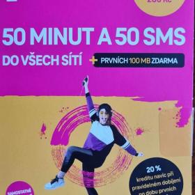 TELEFONNÍ SIM KARTA / 18487033