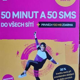 TELEFONNÍ SIM KARTA / 18487033