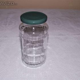 Fotka k inzerátu Sklenice zavařovací 0,55 l -  šroubovací, s víčkem / 19349813