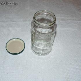 Foto inzerátu Sklenice zavařovací 0,55 l - šroubovací, s víčkem