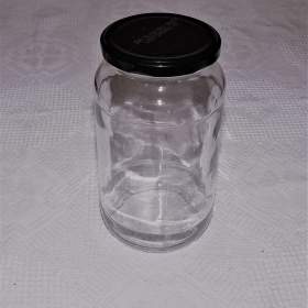 Foto inzerátu Sklenice zavařovací 1 litr - šroubovací, s víčkem