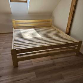 Fotka k inzerátu Prodám nové zvýšené postele s roštem 180x200cm / 18494746
