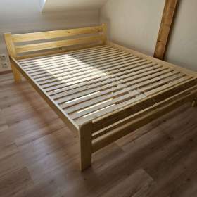 Fotka k inzerátu Prodám nové postele s roštem o velikosti 160x200cm / 18494748