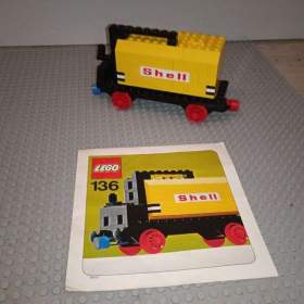 Fotka k inzerátu  LEGO 136 Tanker Wagon (Shell) / 18513616