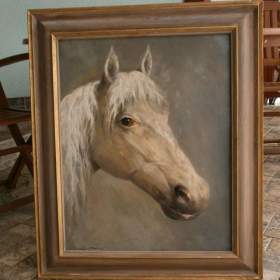 Fotka k inzerátu Karel Hodr -  Portrét koně / 18518921