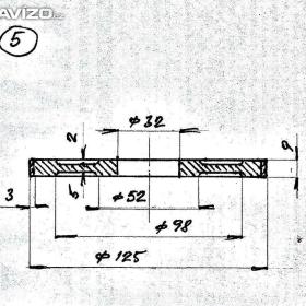Foto inzerátu DIA brus 5 - průměr 125 mm