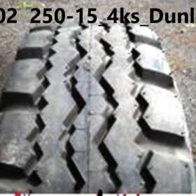 Prodam 4 kusy nakladnich pneu 250- 15 Dunlop. 250- 15 / 18520007