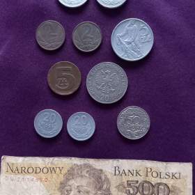 Fotka k inzerátu Mince a bankovka -  Polsko / 18525914
