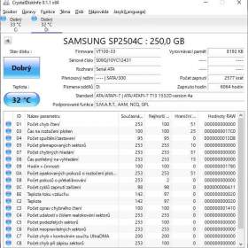 Fotka k inzerátu Samsung 250 GB / 18527525