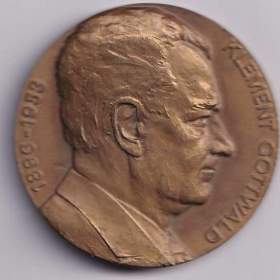 Fotka k inzerátu Medaile – Klement Gottwald – 1896 – 1953 – Vítkovice / 18527603