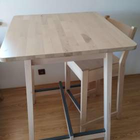 Fotka k inzerátu Norraker IKEA stůl a židle  / 18542295