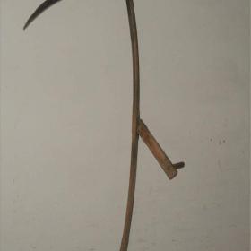 Fotka k inzerátu Kosa ruční s kosištětem -  historická (dekorace na chalupy) / 19587241