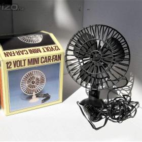 Fotka k inzerátu 12 VOLT MINI CAR- FAN / 19576560
