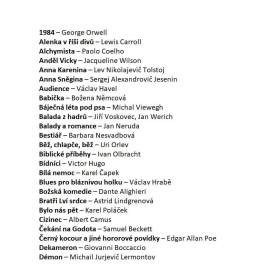 Fotka k inzerátu Vypracované maturitní otázky- literatura (četba) / 17296753