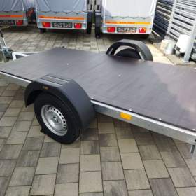 Foto inzerátu VÝPRODEJ! Nový Brzděný přívěs 1.3t náprava, 270x130cm