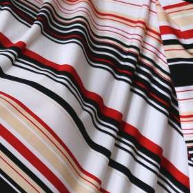 Foto inzerátu Nové asymetrické netopýří pruhované tričko