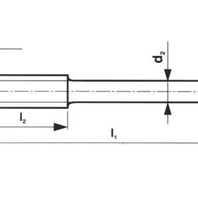 Foto inzerátu Závitník M4 HSS strojní ČSN 223044 (NOVÝ) ČR