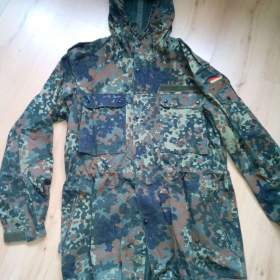 Fotka k inzerátu Bundeswehr bunda s kapucí , Flecktarn, original / 16938986