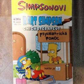 Fotka k inzerátu Prodám comics SIMPSNOVI č. 6/2016, 9/2016, 3/2018 / 18490735