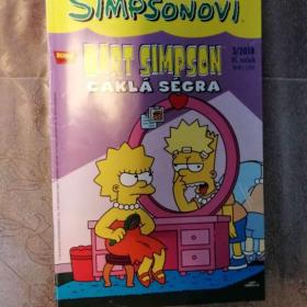 Foto inzerátu Prodám comics SIMPSNOVI č. 6/2016, 9/2016, 3/2018