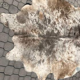 Fotka k inzerátu Prodám pravou hovězí kožešinu bílo hnědá / 16888661