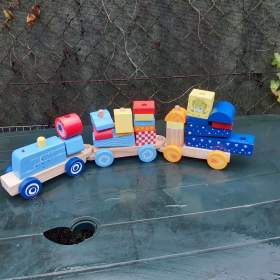 Foto inzerátu dreveny vlacek