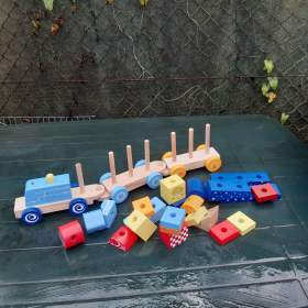 Foto inzerátu dreveny vlacek