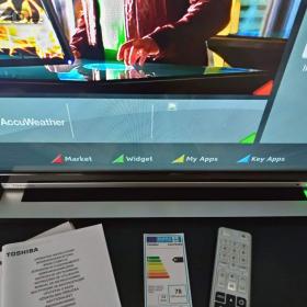 Foto inzerátu Smart HbbTv Televize Toshiba 43 (109 cm)