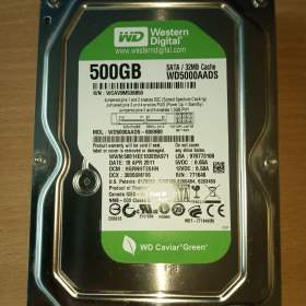 Fotka k inzerátu WD Pevný disk WD5000AADS 500GB -  SATA/32MB / 18718427