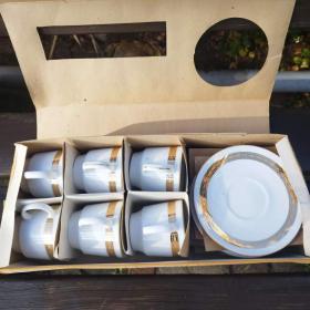 Fotka k inzerátu ŠESTIDILNÁ RETRO SADA ŠÁLKŮ A PODŠÁLKŮ / 18900109