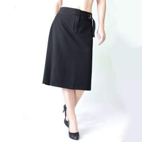 Foto inzerátu Nová černá pouzdrová sukně s godetem Esisto vel.46