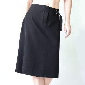 Foto inzerátu Nová černá pouzdrová sukně s godetem Esisto vel.46