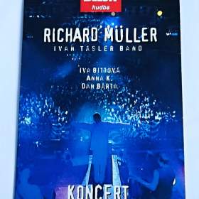 Fotka k inzerátu Richard Müller s hosty koncert Lucerna Praha -  DVD / 18738677