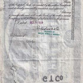 Foto inzerátu Akcii - Společnost MAGMA měď – 25 - 11.11.1929