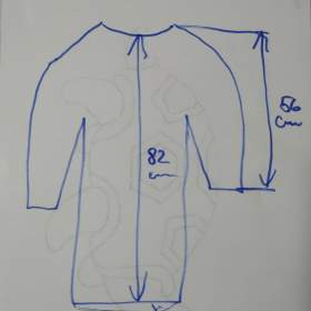 Foto inzerátu Dívčí župan se srdíčky Cherokee.