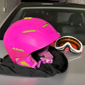 Foto inzerátu ALPINA CHEOS - SKIHELM PINK