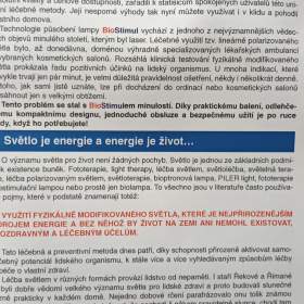 Foto inzerátu Biostimul biolampa