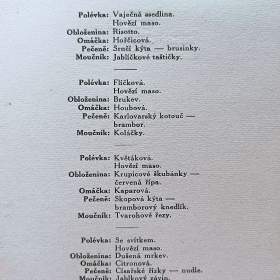 Foto inzerátu Starožitná Kuchařská kniha 1921, spolek Domácnost 