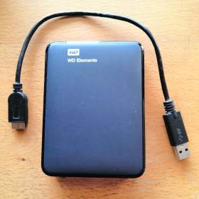 WD Elements Portable 3TB -  1 -  2 černý / 18809459