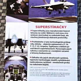 Foto inzerátu Superstíhačky ,Války a zbraně - DVD