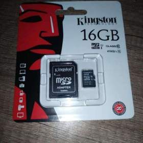 Fotka k inzerátu Paměťová karta 16 GB + adaptér  / 18811550