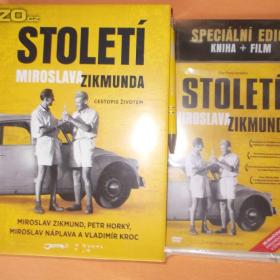 Foto inzerátu Prodám knihu + DVD Století Miroslava Zikmunda + 2 knihy