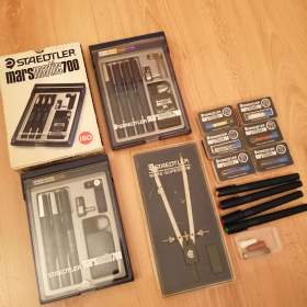 Staedtler MarsMatic 700 a Mars Superbow (Pera a Kružítko) / 18824242