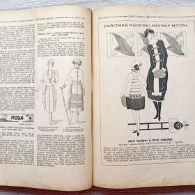 Fotka k inzerátu Starožitný časopis Šťastný domov, kompletní ročník 1921  / 19098100