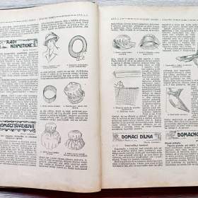 Foto inzerátu Starožitný časopis Šťastný domov, kompletní ročník 1921 