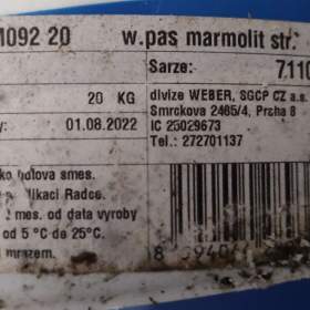 Foto inzerátu Omítka dekorativní